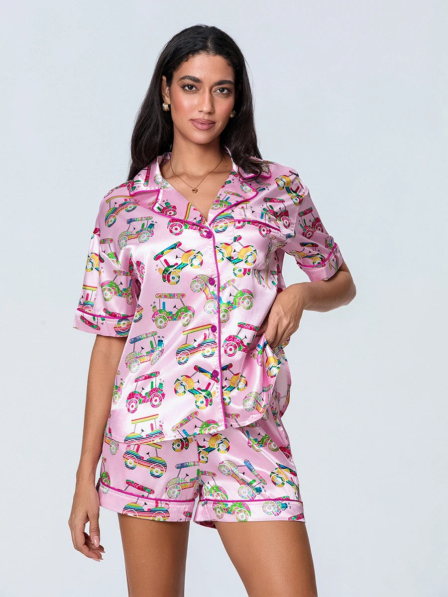 hirigin Summer Pajama Set - Cute Print