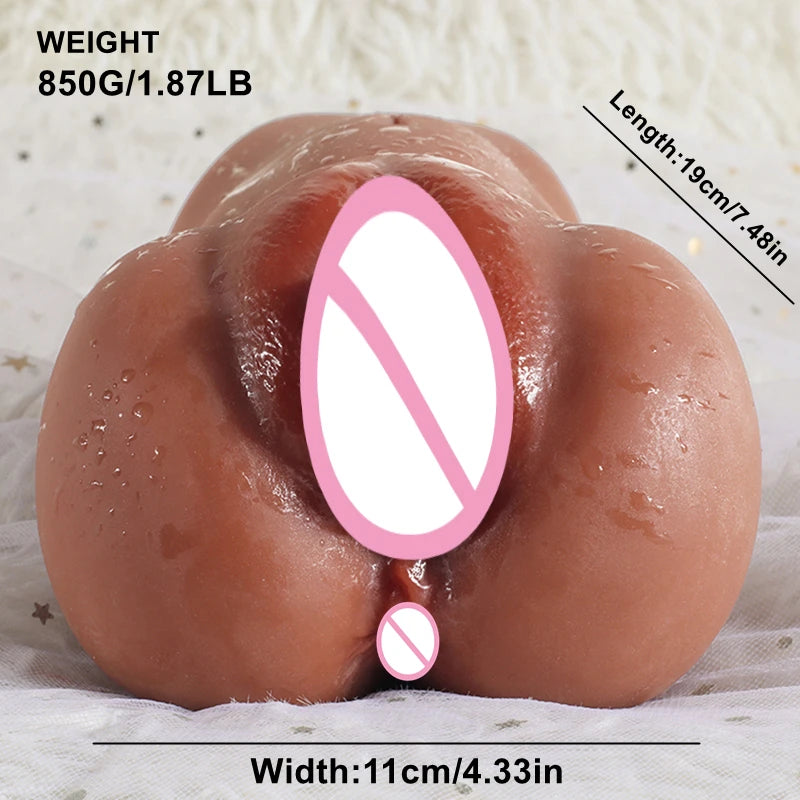 Realistic Silicone Male Masturbator