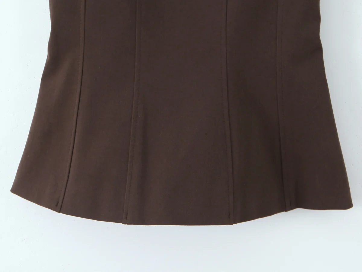 nlzgmsj Backless Top - Sexy Club Style