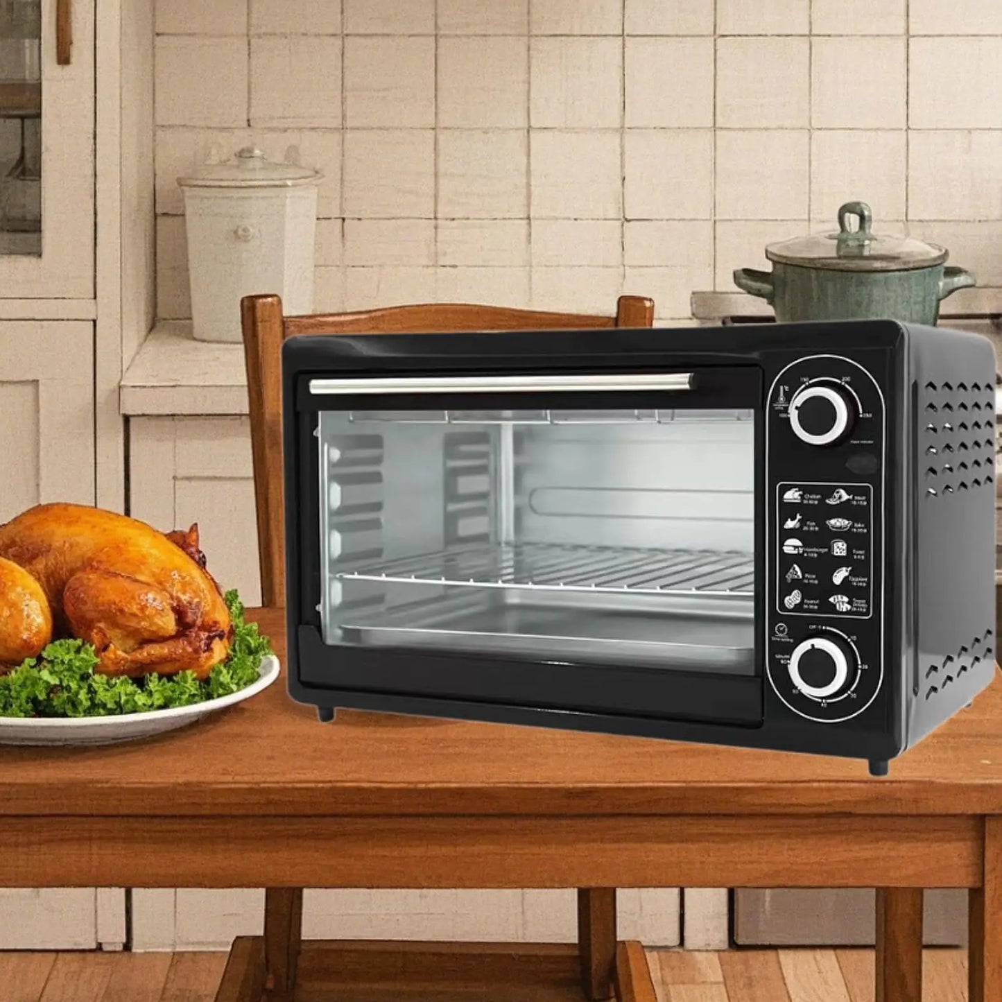 Multifunctional Easy Clean Large Capacity Baking Electric Oven
