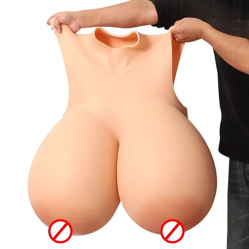 Super Large Huge Silicone Big Breasts Boobs