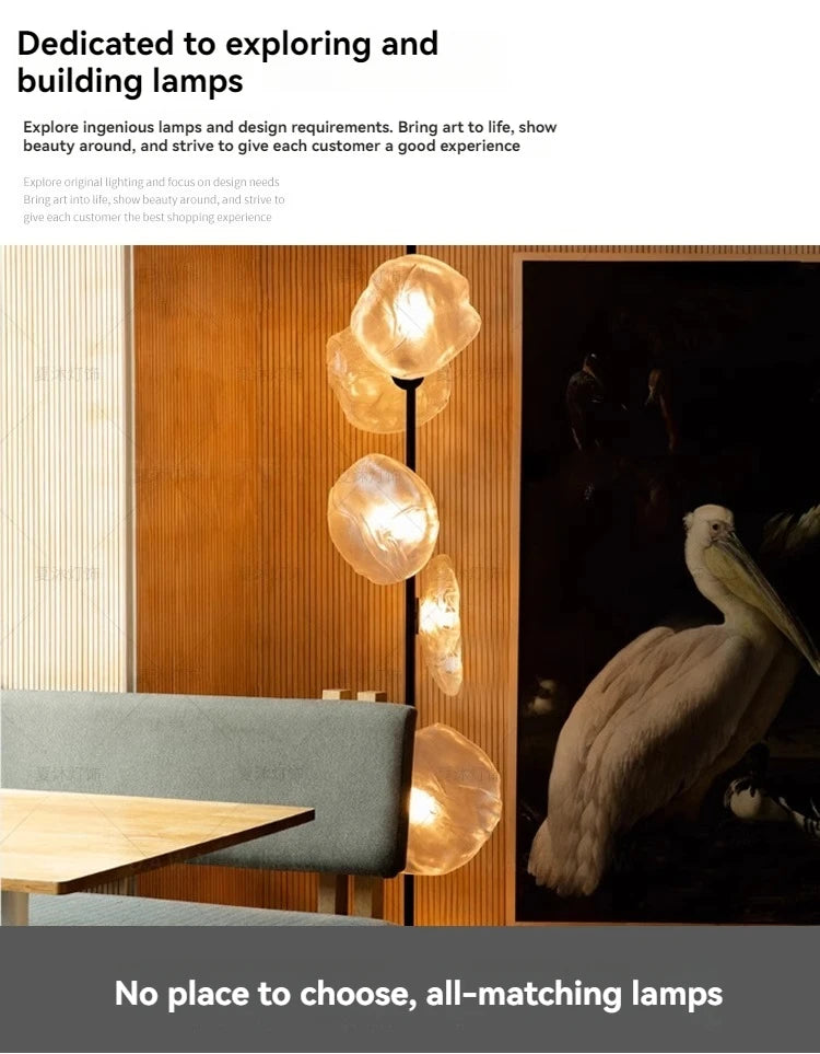 Artpad Italian Glass Floor Lamp