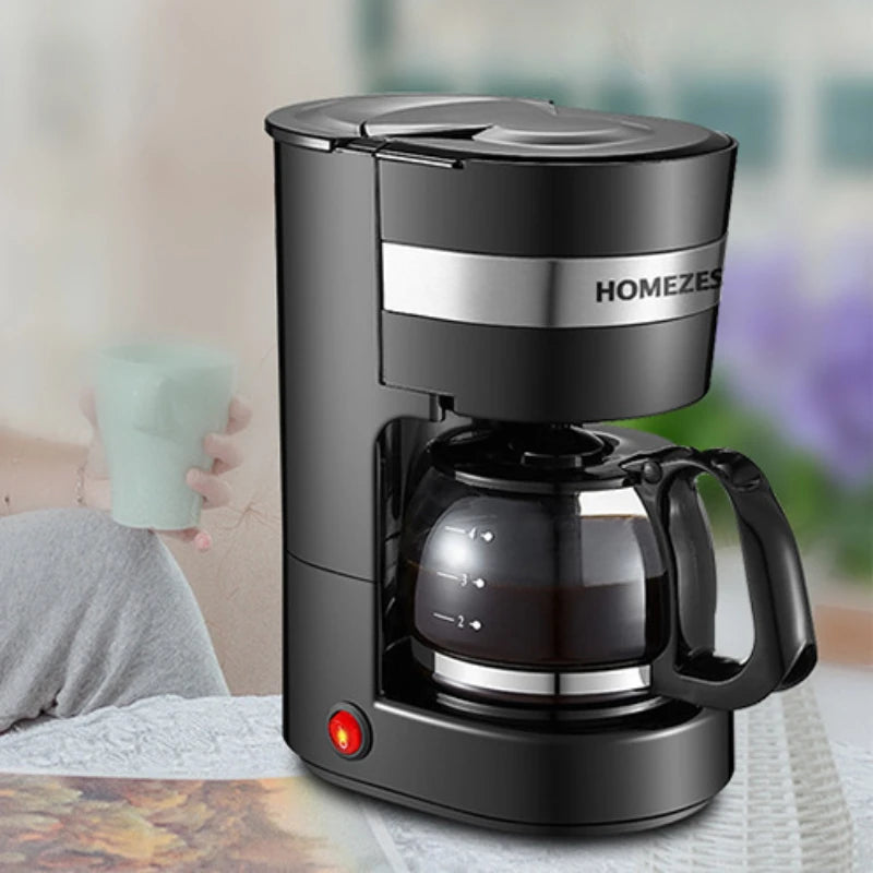 Household Small American Drip Coffee Maker Fully Automatic Tea Maker Portable