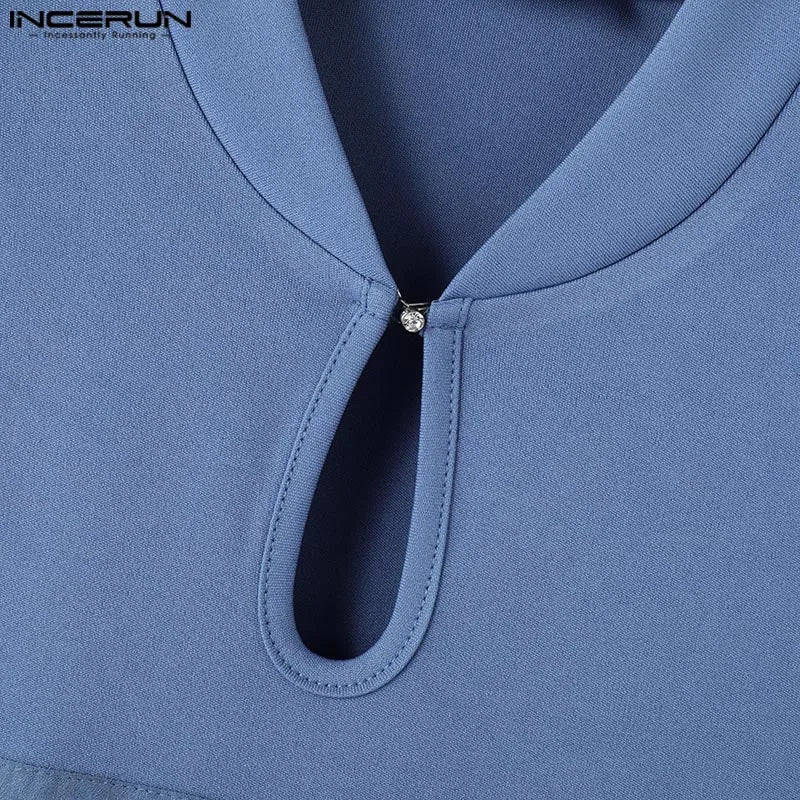 INCERUN Men's Tank Top - Casual Solid