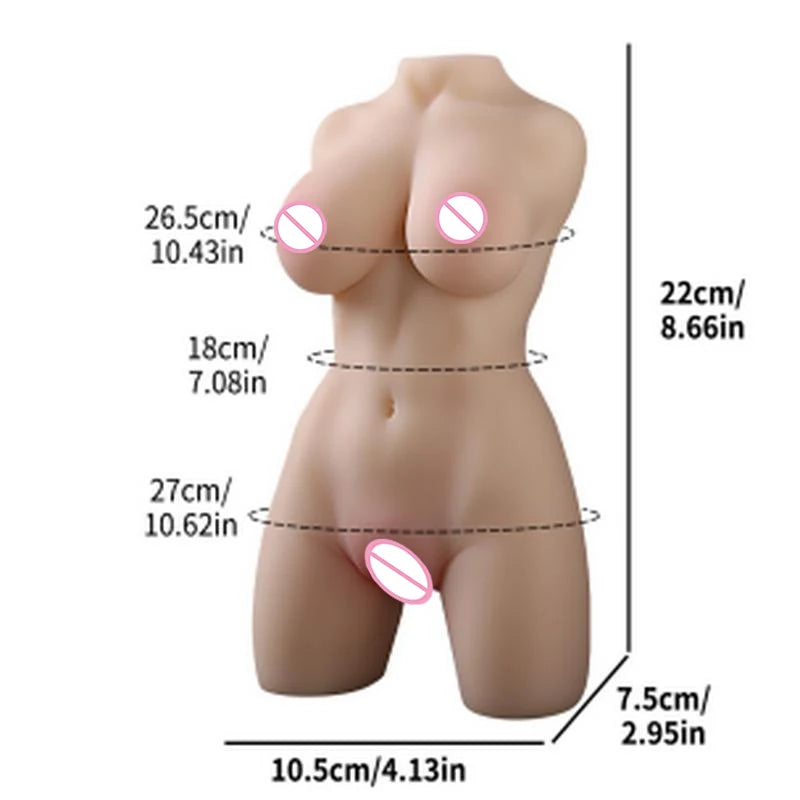 Dual-Entry Male Masturbator