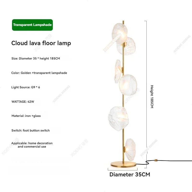 Artpad Italian Glass Floor Lamp