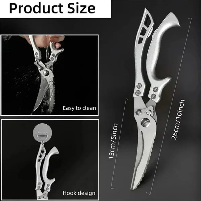 Laser Damascus Kitchen Knife