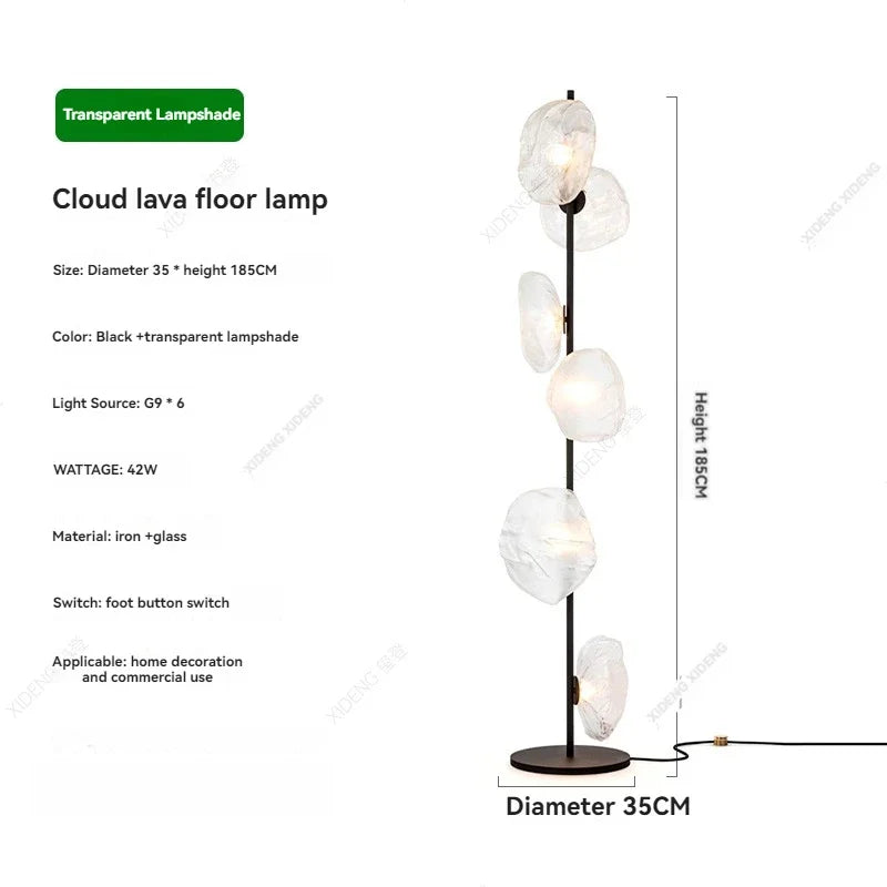 Artpad Italian Glass Floor Lamp