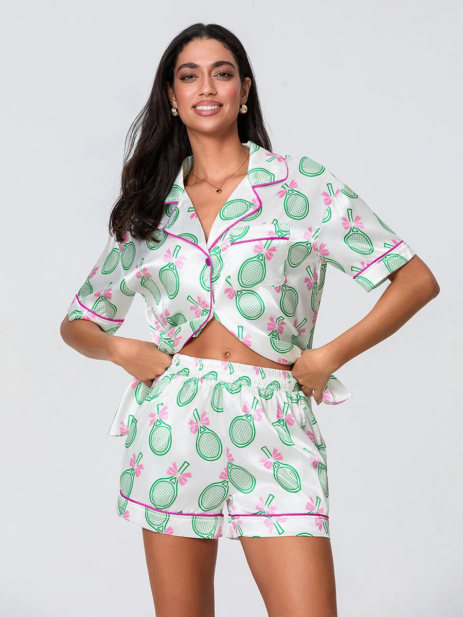 hirigin Summer Pajama Set - Cute Print