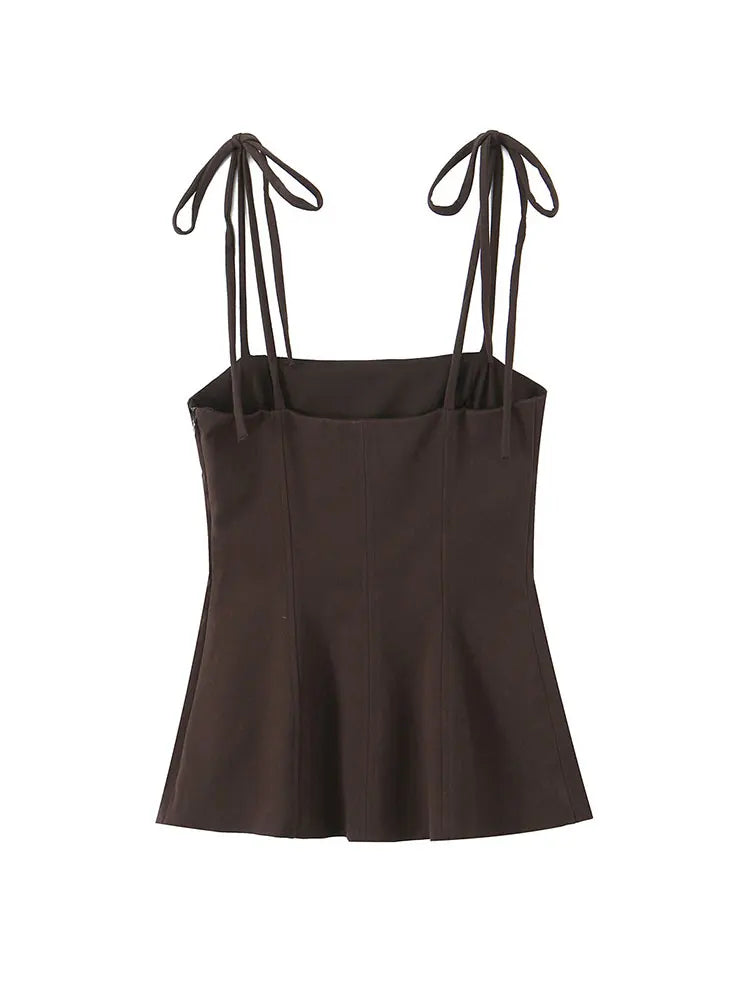 nlzgmsj Backless Top - Sexy Club Style