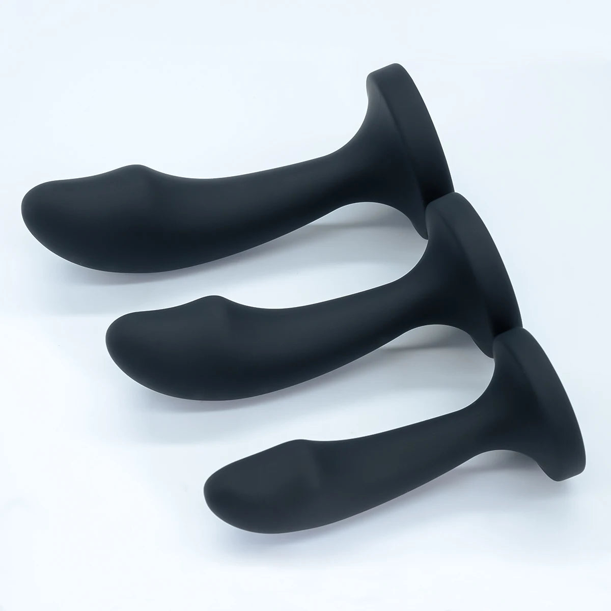 Silicone Anal Plug Gem Base Butt Plug Anal Masturbation Stimulator