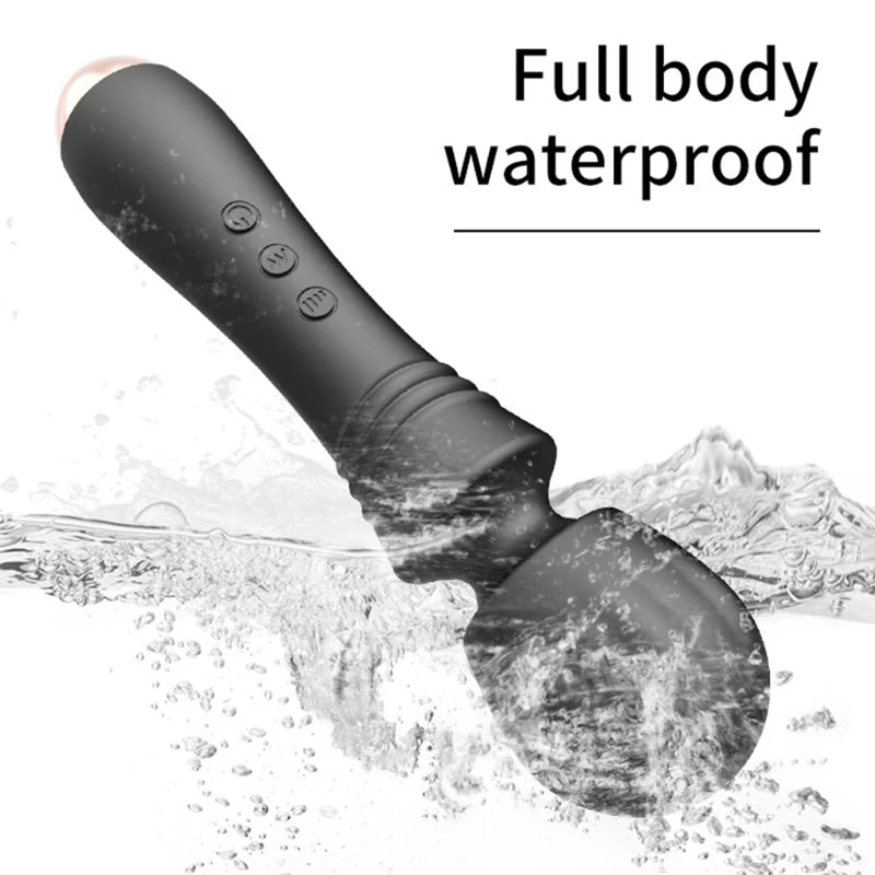 Vibrator Adult Sex Toys Vibrator Wand Massager Dual Waterproof Anal Dildo