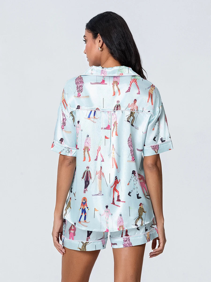 hirigin Summer Pajama Set - Cute Print