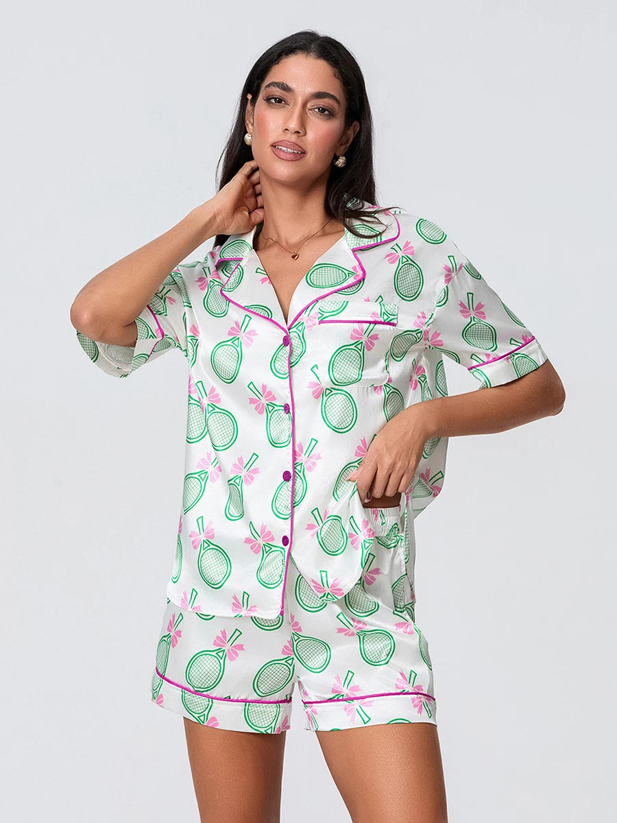 hirigin Summer Pajama Set - Cute Print