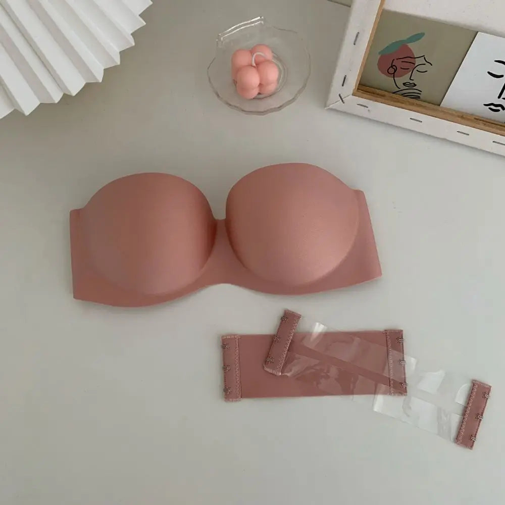 Seamless One-Piece Push-Up Bra