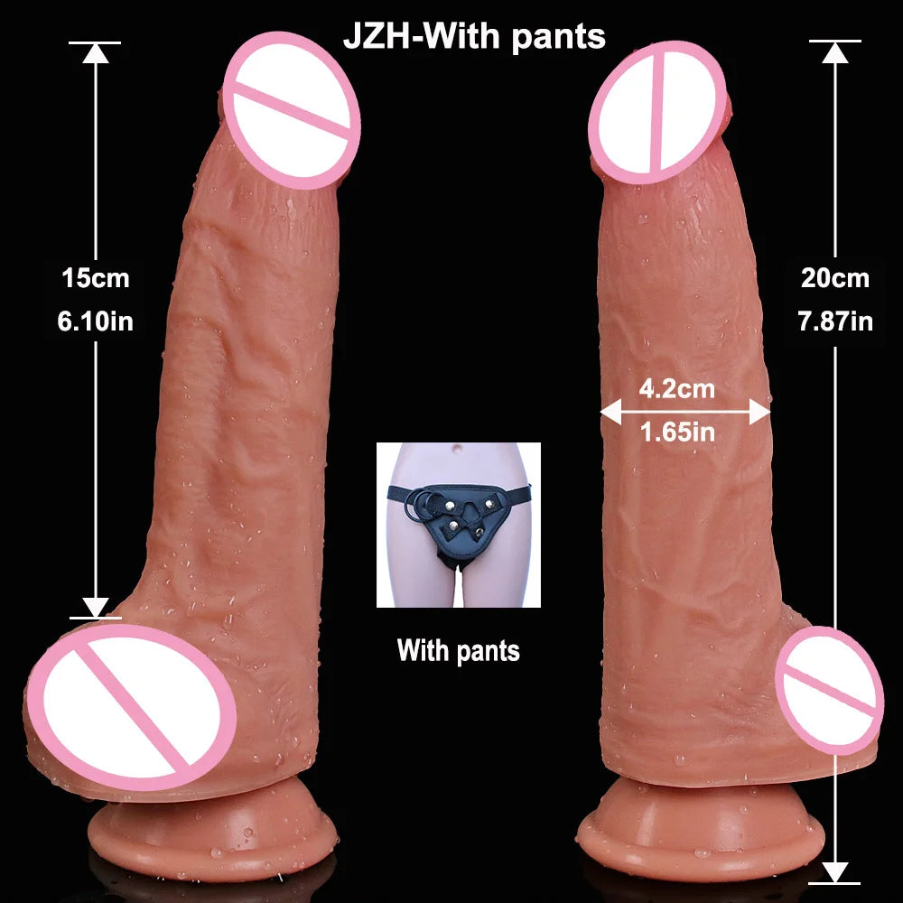 Realistic Cheap Dildo Soft Sexy Silicone Penis