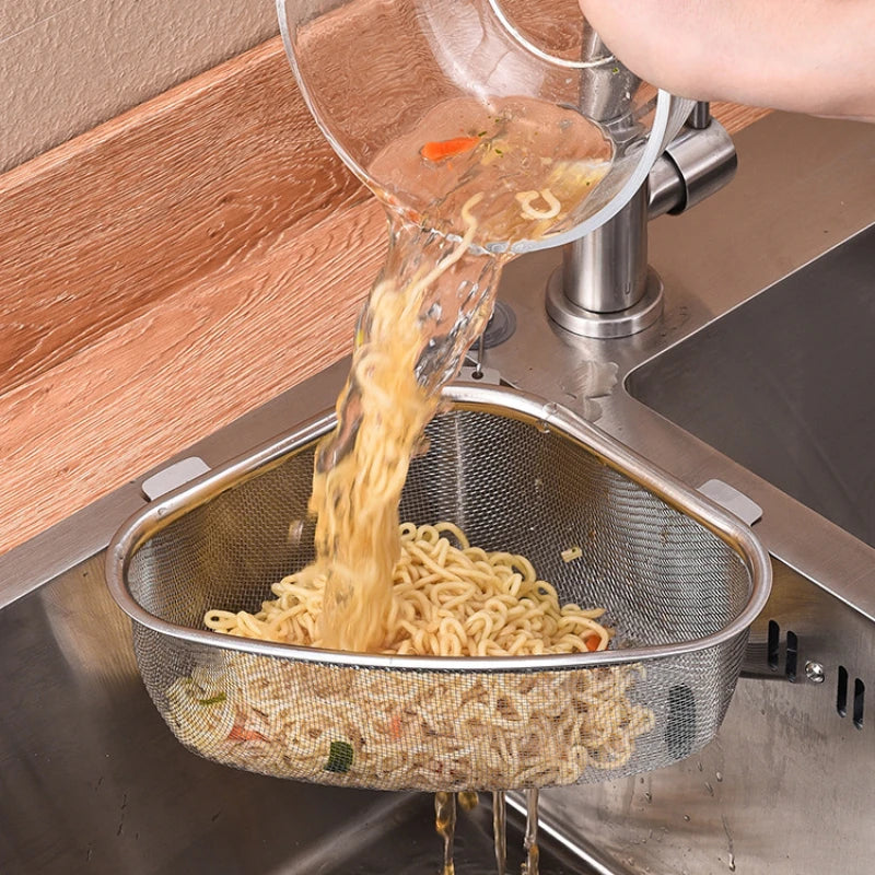 Kitchen Sink Corner Drain Strainer