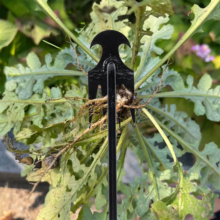 Garden Hoe - Carbon Steel Weed Removal Tool