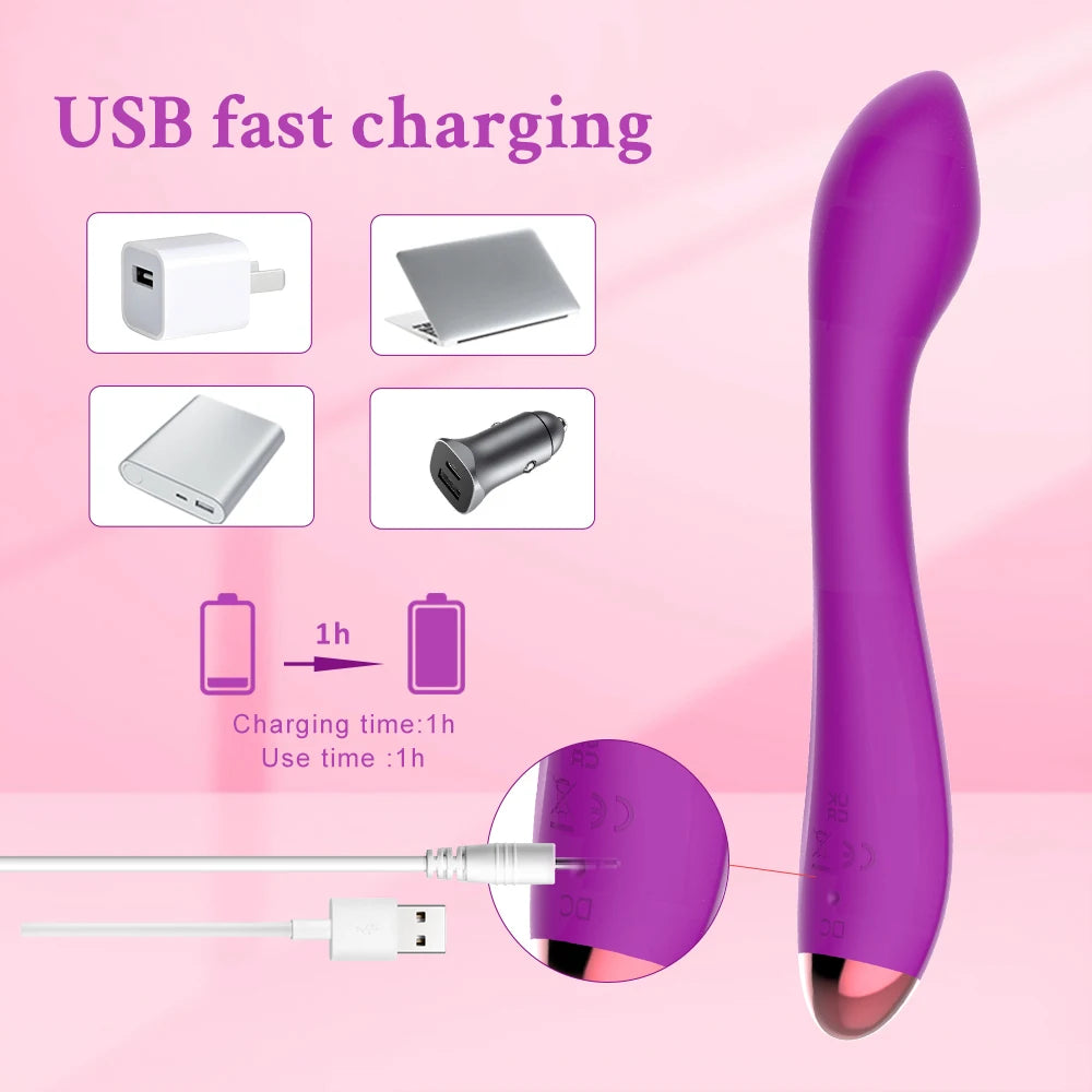 Finger Dildo Vibrator for Women 10 Powerful Vibration