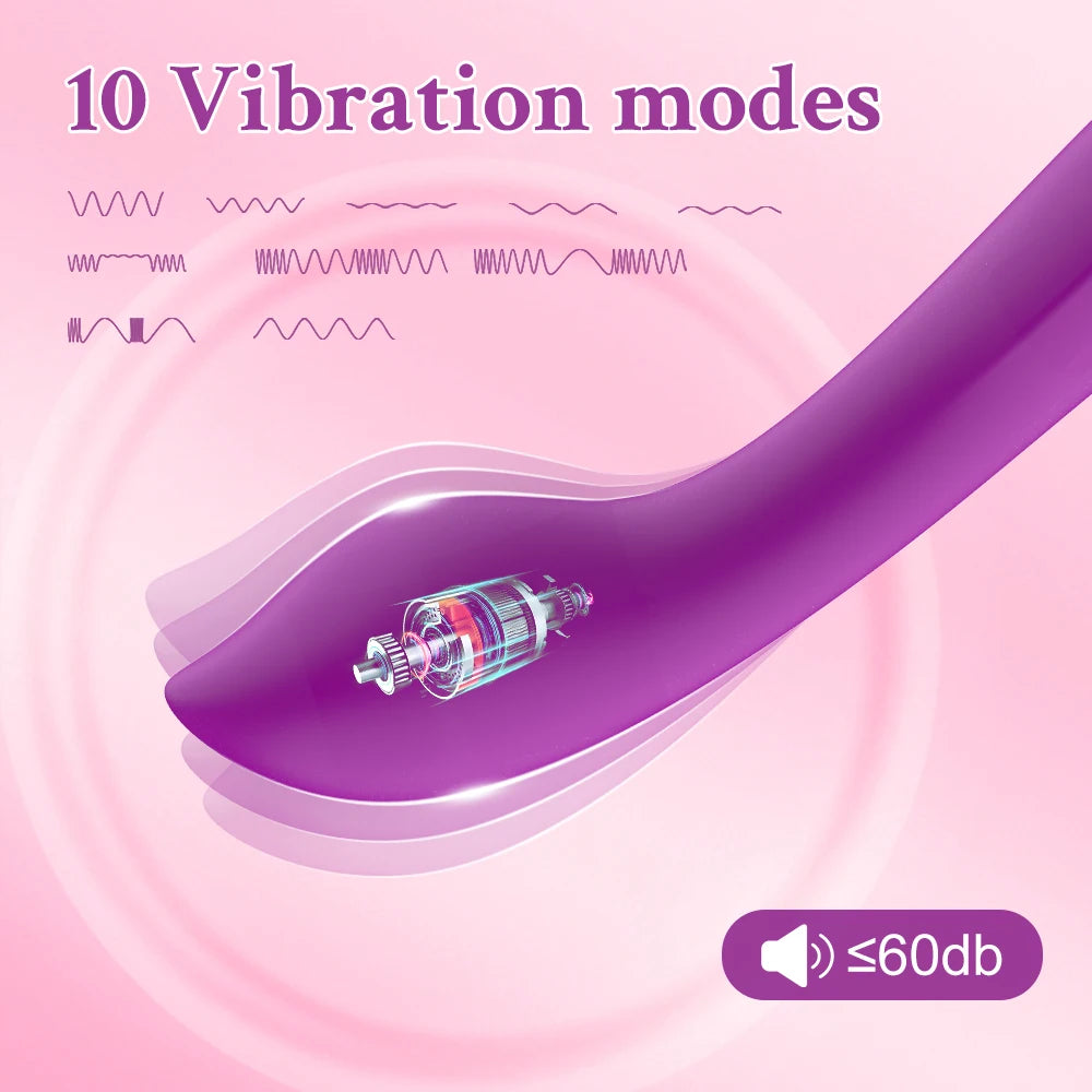 Finger Dildo Vibrator for Women 10 Powerful Vibration