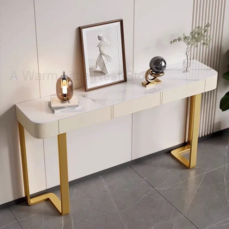 Luxury Glossy Console Table