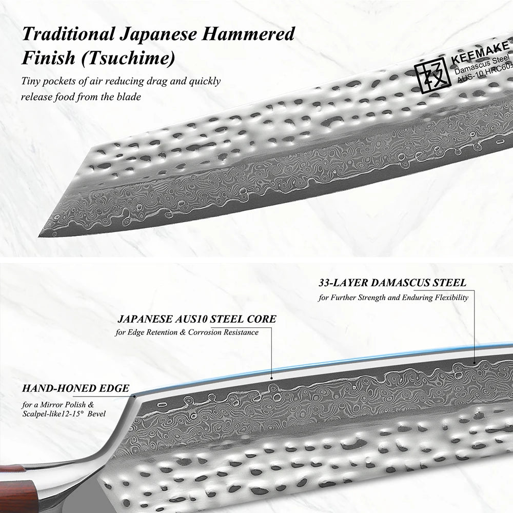 KEEMAKE Kitchen Knives 1-4PCS/Set