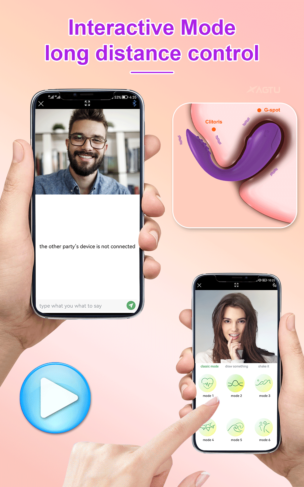Sex Toys Bluetooth Female Vibrator