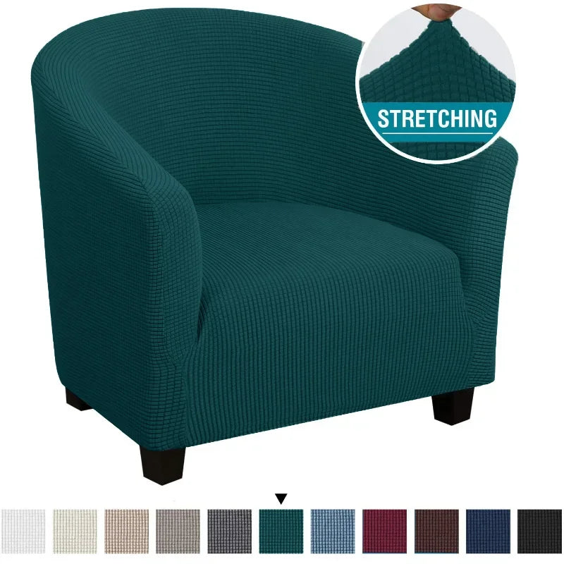 Anti-Slip Polyester Sofa Cover - Stretch Accent Chair Slipcover