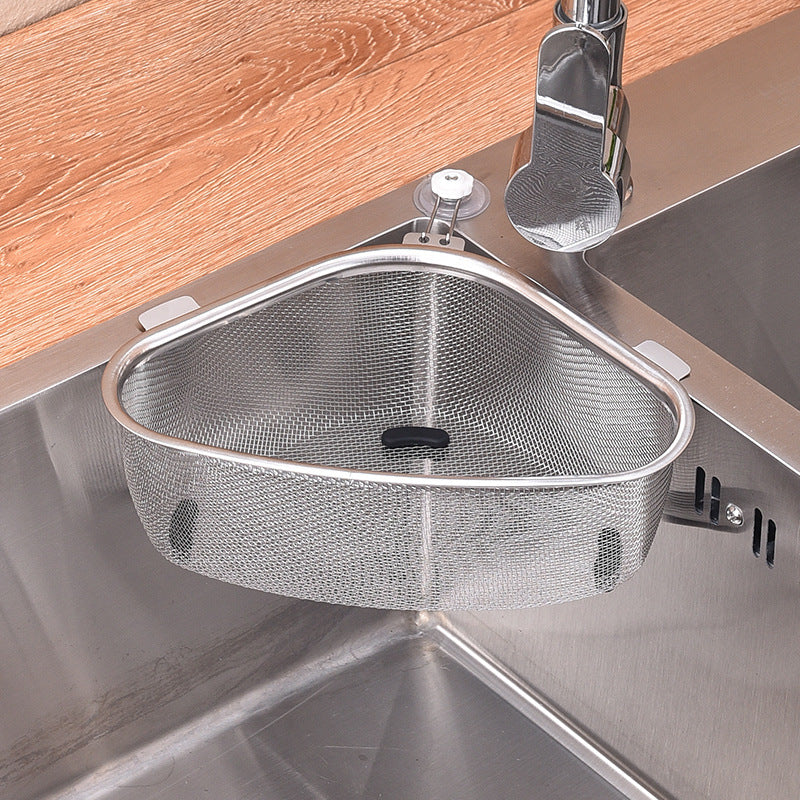 Kitchen Sink Corner Drain Strainer