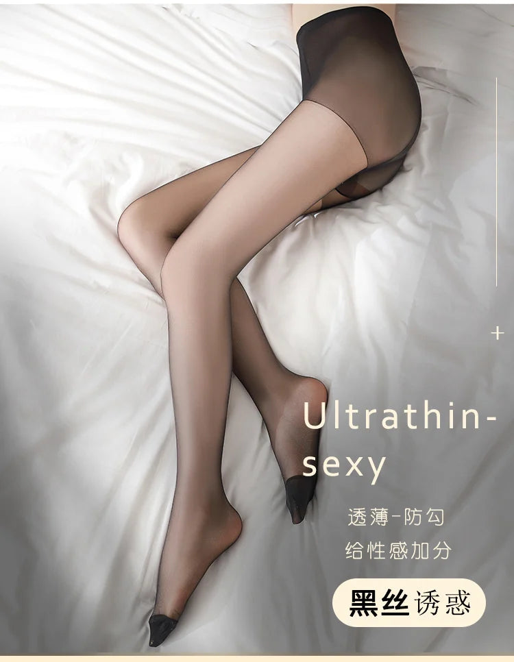 Sexy women seamless pantyhose net tight nylon