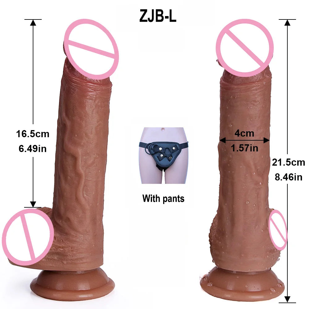 Realistic Cheap Dildo Soft Sexy Silicone Penis