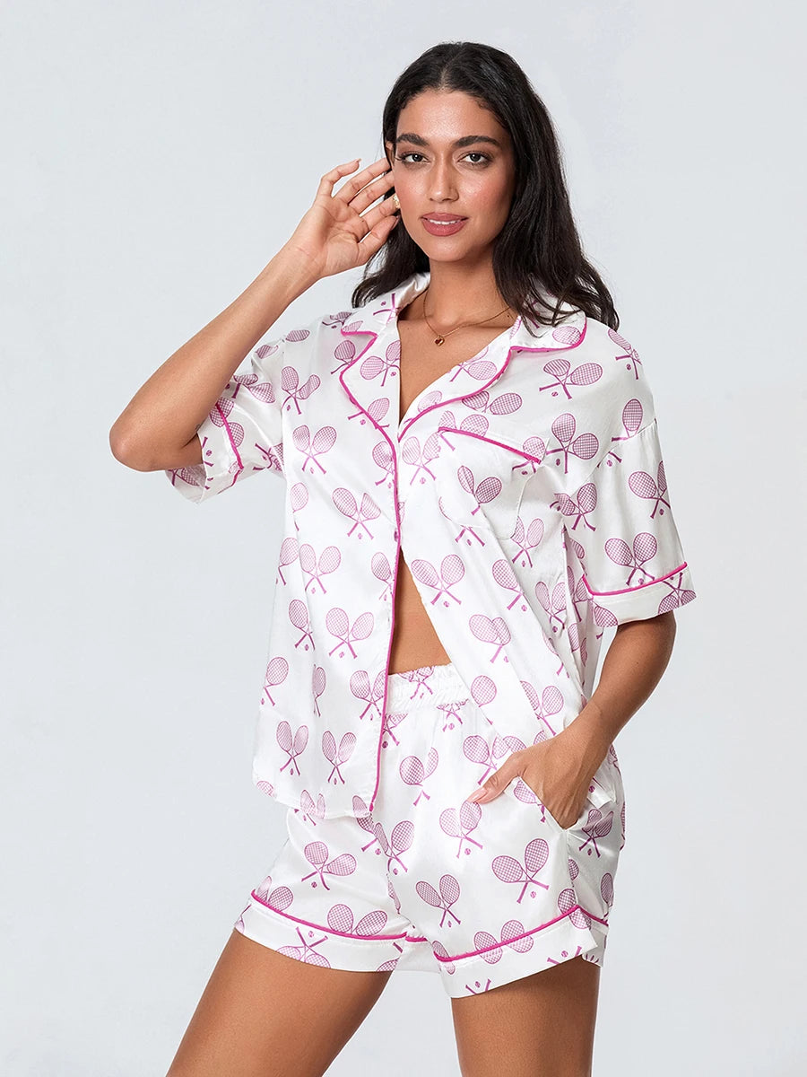 hirigin Summer Pajama Set - Cute Print
