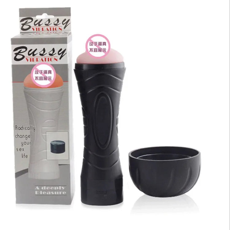 Vibrating Male Masturbator Cup