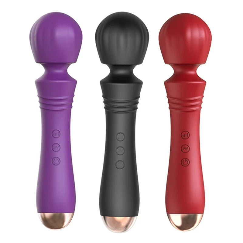 Vibrator Adult Sex Toys Vibrator Wand Massager Dual Waterproof Anal Dildo