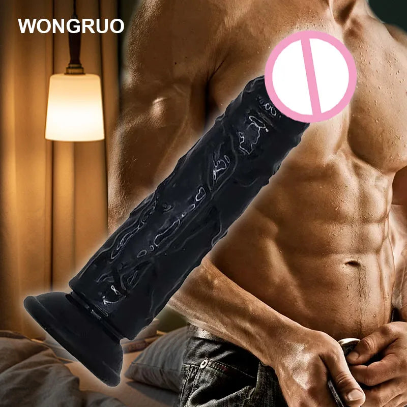 Realistic G-Spot Jelly Dildo Silicone Penis with Suction Cup
