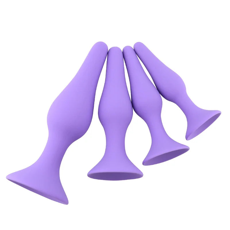 Silicone Anal Plug Butt Plug Anus Stimulation Prostate Massage Sex Toys