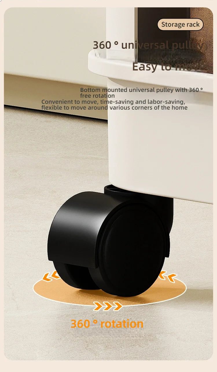 3 Layers Durability Plastic Waste Container with Modern Look