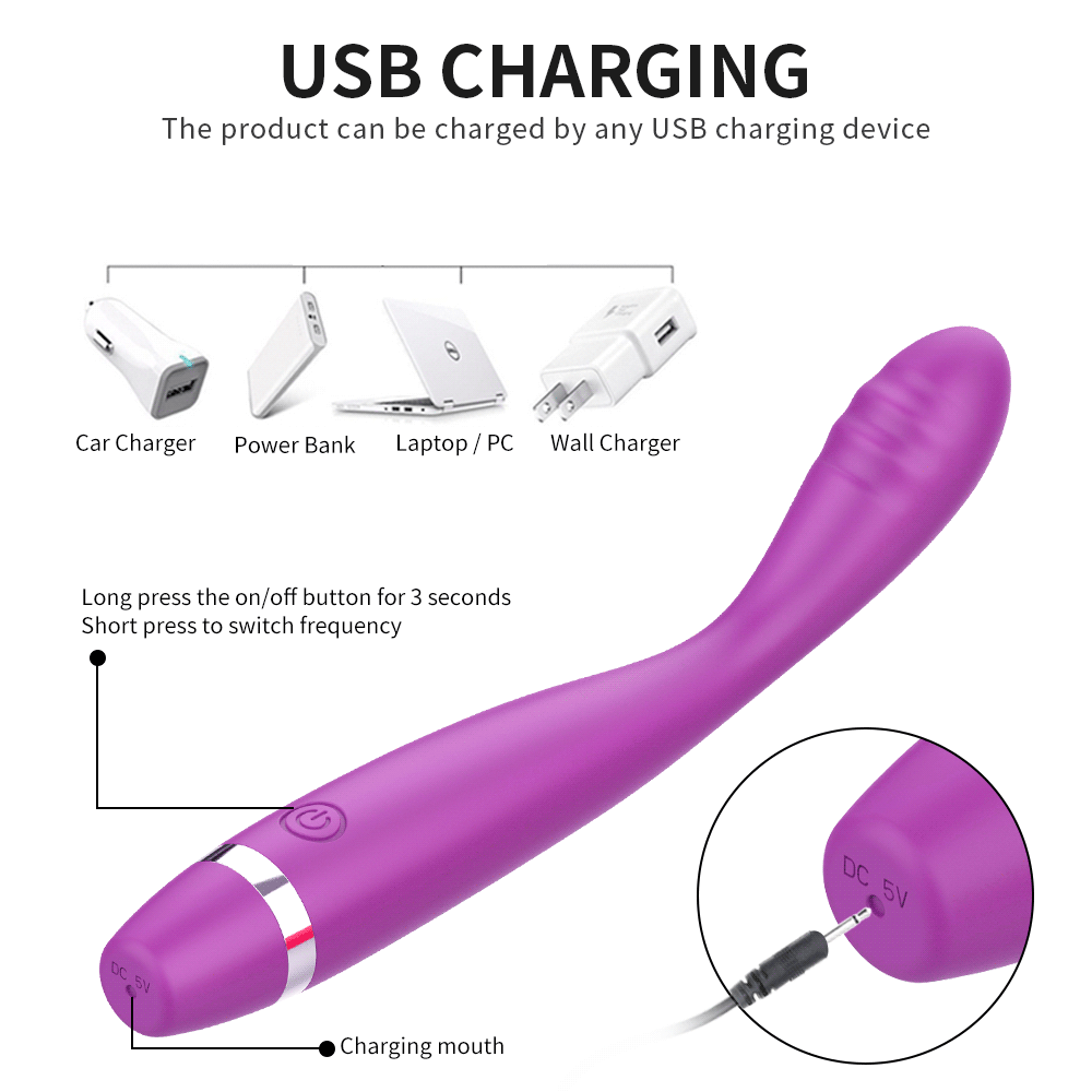 Finger Dildo Vibrator for Women 10 Powerful Vibration