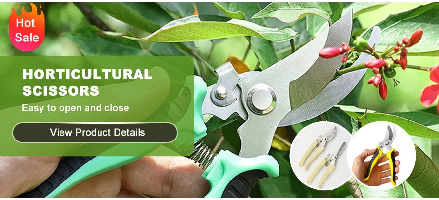 Garden Hoe - Carbon Steel Weed Removal Tool