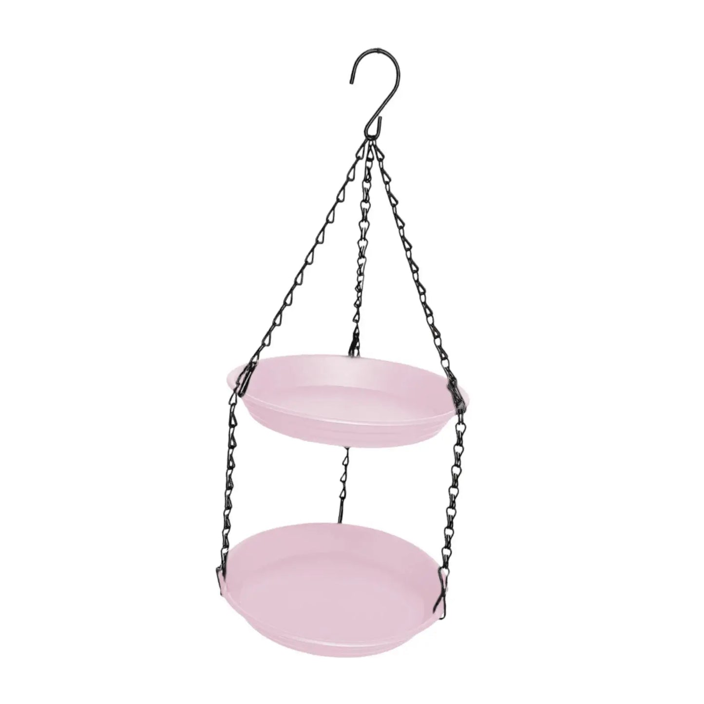 Kesoto Hanging Bird Feeder - Double Plate Large Capacity