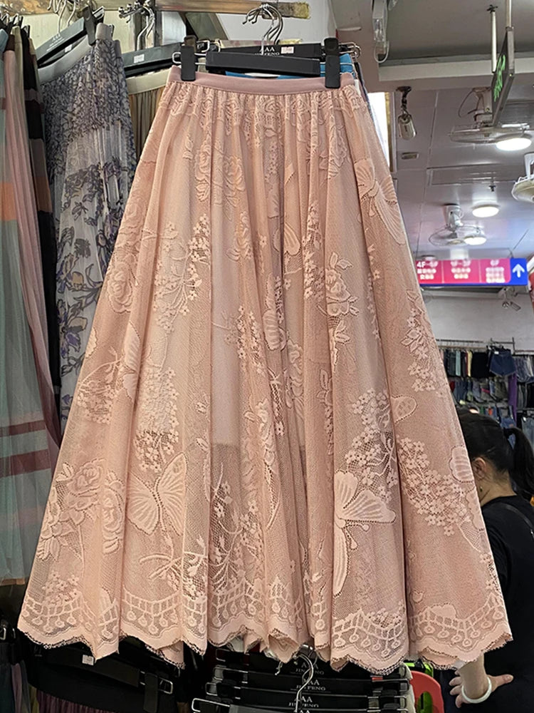 Dancing JL Ants Office Dress - A-Line Mid-Calf