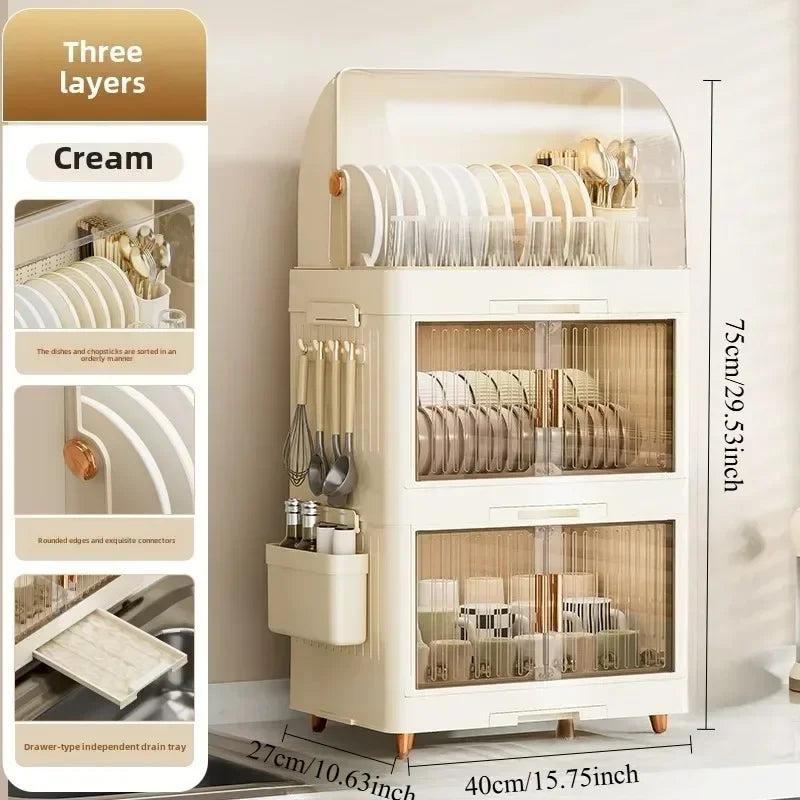 Plastic Tableware Storage Box