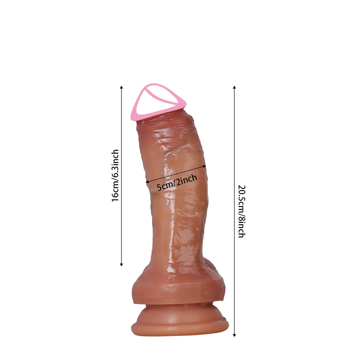 Large Realistic Dildo with Suction Cup