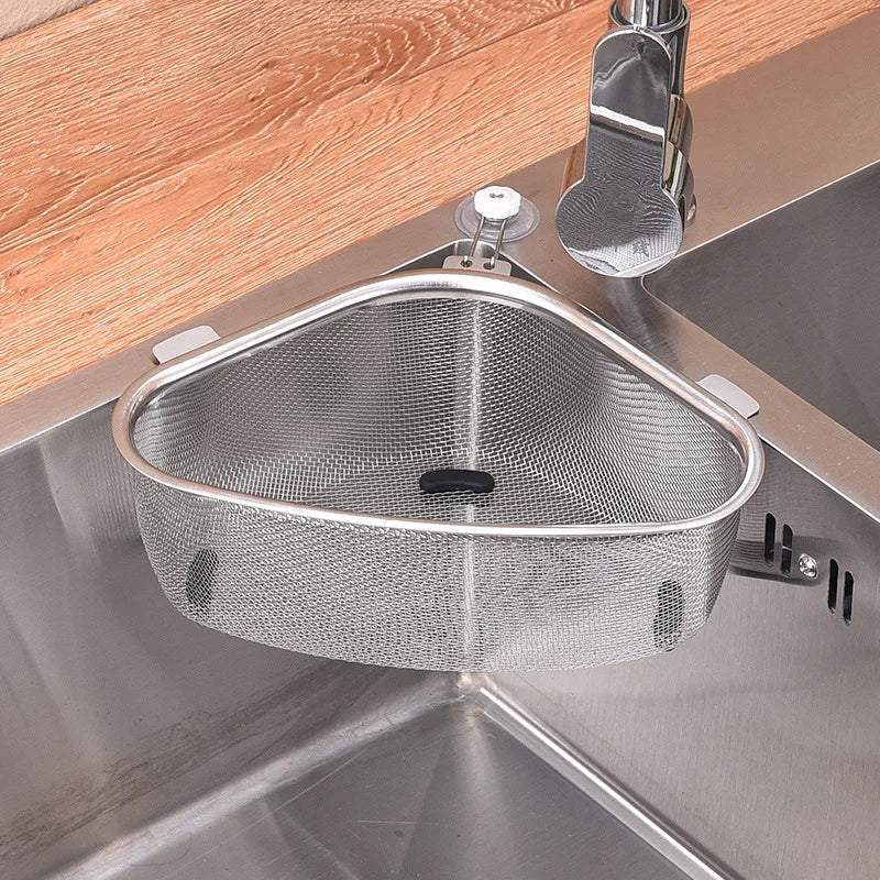 Kitchen Sink Corner Drain Strainer