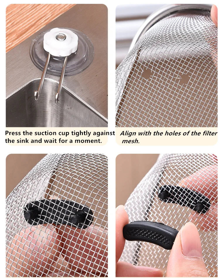 Kitchen Sink Corner Drain Strainer