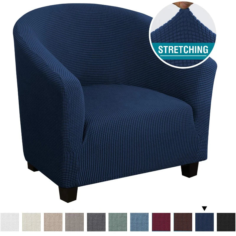 Anti-Slip Polyester Sofa Cover - Stretch Accent Chair Slipcover