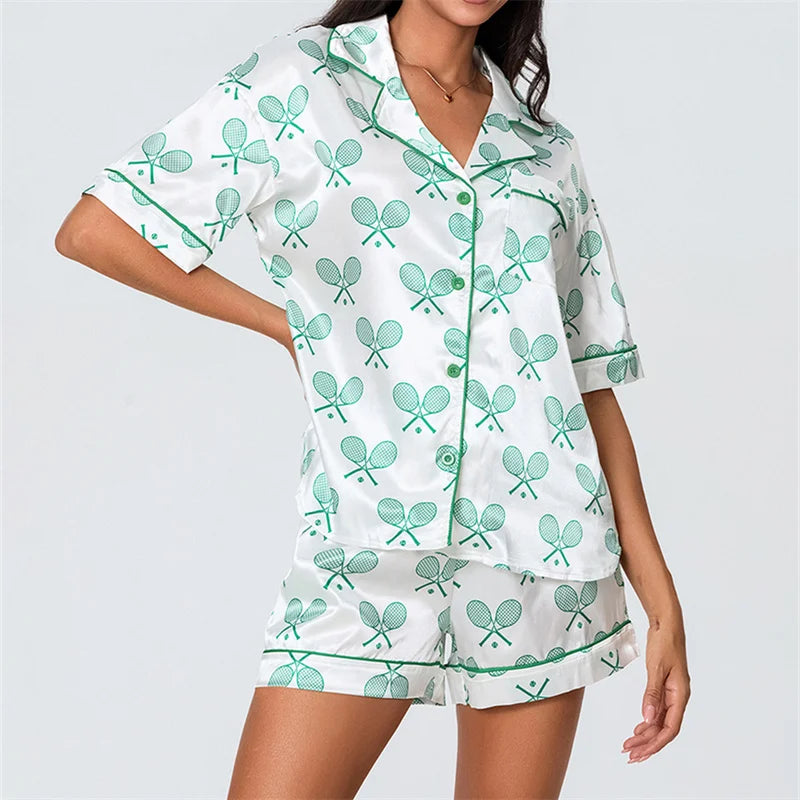 hirigin Summer Pajama Set - Cute Print