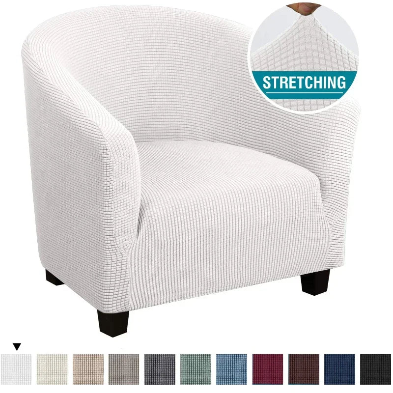 Anti-Slip Polyester Sofa Cover - Stretch Accent Chair Slipcover