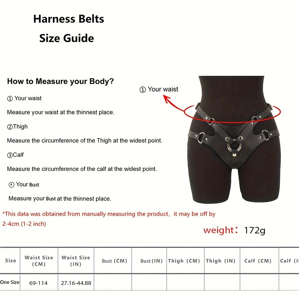 Women Sexy Leg Harness Garter Belt Leather Lingerie