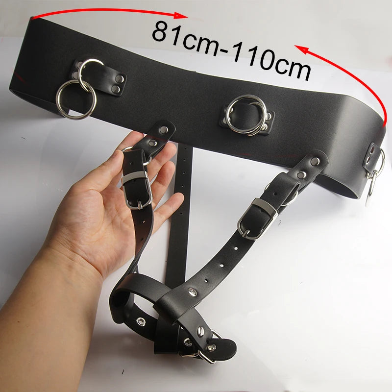 Vibrator Strap Restraint, Sex Toys for Couple, Chastity Bondage, Slave